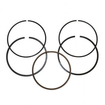 PISTON RING FOR MAXISCOOTER YAMAHA 125 XMAX 2008>/MBK 125 SKYCRUISER 2008> (Ø 52mm - PAIR) -SELECTION P2R- 3700948053294