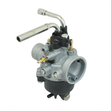 CARBURETOR DELLORTO PHBN 12 HS FOR MBK 50 BOOSTER 1990>2003/NITRO 1997>2003/YAMAHA 50 BWS 1990>2003/AEROX 1997>2003 (FLEXIBLE ASSEMBLY/WITH LUBRICATION/CHOKE CABLE/WITHOUT HEATER) (REF 3046)
