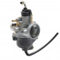 CARBURATEUR DELLORTO PHVA 17,5 TS (BOOSTER 04) (MONTAGE SOUPLE, AVEC GRAISSAGE, POUR STARTER AUTO,, AVEC SORTIE CABLE COUDEE) (REF 1389) 3700948128398