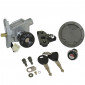 CONTACTEUR A CLE SCOOT ADAPTABLE MBK 50 NITRO 2003>/YAMAHA 50 AEROX 2003> (3 FILS) (AVEC SERRURE DE SELLE + BOUCHON ESSENCE) -QUALITE ECO- 3700948067499