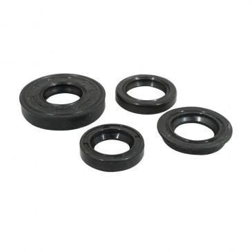 OIL SEAL (FULL SET) FOR MBK 50 BOOSTER, MACH G, NITRO, OVETTO, STUNT/YAMAHA 50 AEROX, BWS, JOG R, NEOS, SLIDER (4 ITEMS) -SELECTION P2R- 3700948114810