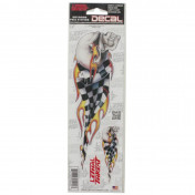 STICKER LETHAL THREAT CHECKERED SKULL DROIT (7x25cm) (LT00420) 3700948158050