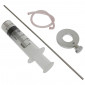 OUTIL SERINGUE MESUREUR CAPACITE HUILE DE FOURCHE (POUR CONTROLER ET RETABLIR LE NIVEAU) -P2R- 3700948061114