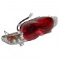 FEU ARRIERE SCOOT ADAPTABLE MBK 50 OVETTO 2008>/YAMAHA 50 NEOS 2008> AVEC CLIGNOTANTS (HOMOLOGUE CE) -P2R- 3700948058787