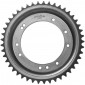 REAR CHAIN SPROCKET FOR MOPED MBK 51 GRIMECA ALU-WHEEL- 45 TEETH (BORE Ø 98mm) 10 DRILL HOLES -SELECTION P2R- 3665180011993