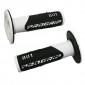 GRIP- PROGRIP OFF ROAD 801 DUAL DENSITY BASE WHITE/BLACK 115mm (PAIR) (CROSS/MX) 0801766007056