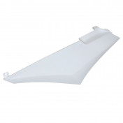 REAR SIDE COVER FOR 50cc MOTORBIKE DERBI 50 SENDA 1994>2010 -GLOSS WHITE- LEFT- SELECTION P2R 3700948047026