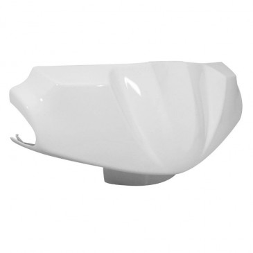 CARENAGE/COUVRE GUIDON SCOOT ADAPTABLE PEUGEOT 50 VIVACITY 1998>2007 BLANC BRILLANT -P2R- 3700948055144