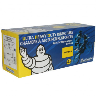 CHAMBRE A AIR 18'' 140/80-18 MICHELIN 18UHD LARGE VALVE TR4 (CROSS) 3528706009679