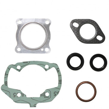 GASKET SET FOR CYLINDER KIT FOR SCOOT PEUGEOT 50 LUDIX AIR, ONE, CLASSIC, SNAKE, TREND (6 GASKETS SET) -SELECTION P2R- 3701213409846
