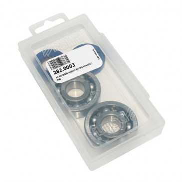 ROULEMENT D'EMBIELLAGE + JOINT 50 A BOITE POLINI ADAPTABLE MINARELLI 50 AM6/MBK 50 X-POWER/YAMAHA 50 TZR/PEUGEOT 50 XPS, XR6/RIEJU 50 RS1, SMX/BETA 50 RR (KIT 282.0003) 8054705085284