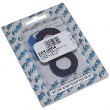 JOINT SPI EMBIELLAGE 50 A BOITE POLINI POUR DERBI 50 SENDA, GPR/GILERA 50 SMT, RCR/APRILIA 50 RS, RX (PAIRE) (285.0004) 8054705085406