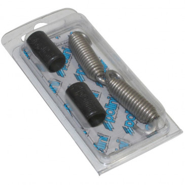 SPRING FOR EXHAUST POLINI L53mm WITH ROTATING HOOK (SOLD PER 2) (228.0004) 8054705073076