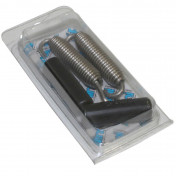 RESSORT DE POT D'ECHAPPEMENT POLINI L 67mm AVEC CROCHET TOURNANT (PAIRE) (228.0005) 8054705073083