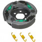 EMBRAYAGE SCOOT POLINI FOR RACE 3G POUR PIAGGIO 50 ZIP, TYPHOON, NRG, VESPA LX, FLY/GILERA STALKER, RUNNER/PEUGEOT 50 LUDIX, TKR, SPEEDFIGHT -DIAM 107- (3 MACHOIRES REGLABLES) (249.049) 8054705082498