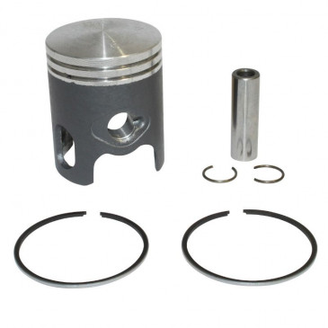 PISTON SCOOT TOP PERF FONTE POUR MBK 50 BOOSTER, NITRO, OVETTO 2T, STUNT/YAMAHA 50 BWS, AEROX, NEOS 2T, SLIDER/APRILIA 50 SR/MALAGUTI 50 F10 (TRAITEMENT BISULFURE DE MOLYBDENE)