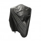 PROTECTIVE COVER FOR SCOOT/MOTORBIKE- BLACK 100% WATERPROOF- L188x102x115 (PVC+POLYESTER/STRAINING CLAMPS FOR SAFETY LOCK)