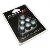 GALET/ROULEAU MAXISCOOTER ARTEK K1 20x14,6 11,5g (x6) POUR HONDA 125 FORZA, PCX, SH, PANTHEON, S-WING/KYMCO 125 DINK, GRAND-DINK 3700948001370