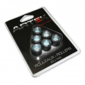 GALET/ROULEAU MAXISCOOTER ARTEK K1 20x14,6 13,5g (x6) POUR HONDA 125 FORZA, PCX, SH, PANTHEON, S-WING/ KYMCO 125 DINK, GRAND-DINK 3700948001394