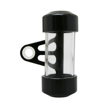 DISC HOLDER FOR INSURANCE CARD - REPLAY - ALUMINIUM - BLACK 3700948037768