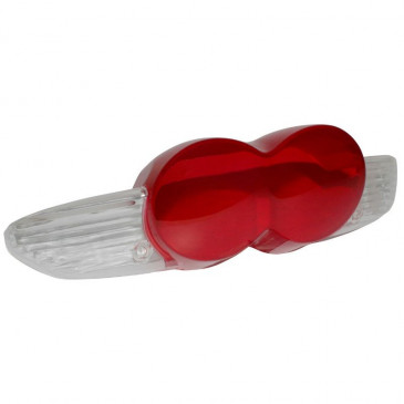 LENS FOR TAIL LAMP FOR SCOOT MBK 50 OVETTO 2008>/YAMAHA 50 NEOS 2008> RED -SELECTION P2R- 3700948057063