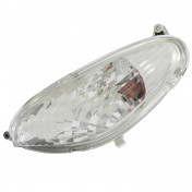 CLIGNOTANT SCOOT ADAPTABLE MBK 50 OVETTO 2008>/YAMAHA 50 NEOS 2008> AV GAUCHE TRANSPARENT -P2R- ** 3700948057544
