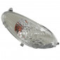 TURN SIGNAL FOR SCOOT MBK 50 OVETTO 2008>/YAMAHA 50 NEOS 2008> FRONT/RIGHT TRANSPARENT -SELECTION P2R-