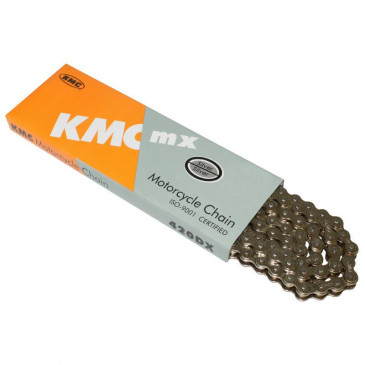 CHAINE MOTO OFF ROAD 420 KMC 420DX RENFORCE 134 MAILLONS (50 cc A 125)