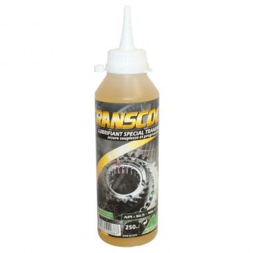 HUILE DE TRANSMISSION MINERVA TRANSCOOT (250ml) (100% MADE IN FRANCE) 3324960000687