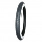 TYRE FOR MOPED 18'' 2.25-18 (2 1/4-18) MITAS -WHITE SIDEWALL- B4 TT 42J REINF