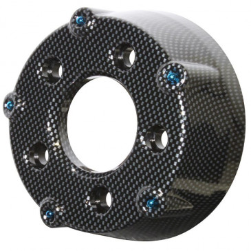 EXHAUST END FOR MAXISCOOTER FOR YAMAHA 500 T-MAX 2001> (CARBON) 3700948048009