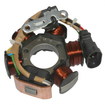 IGNITION STATOR FOR SCOOT PIAGGIO 50 ZIP 2STROKE, TYPHOON, NRG, LIBERTY 2STROKE, FLY 2STROKE , VESPA LX 2STROKE/APRILIA 50 SR, SCARABEO/GILERA 50 STALKER, RUNNER (6 POLES) -SELECTION P2R- 3700948079652