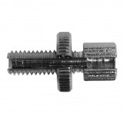CABLE ADJUSTMENT SCREW FOR CYCLO M6 L18mm - HEAD 7x9 (WITH ALUMINIUM SETTING WHEEL) -DOMINO- 8033900014046