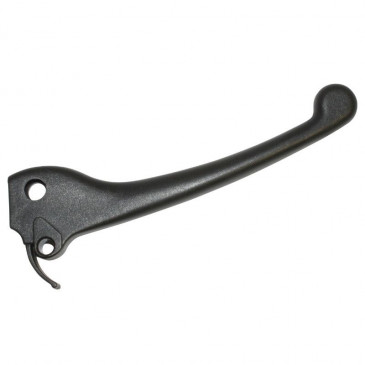 LEVIER DE FREIN ADAPTABLE PIAGGIO 50 ZIP 2T 1992>1994 (FREIN A TAMBOUR) DROIT NOIR -DOMINO ORIGINE- 8033900024090
