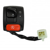 HANDLEBAR SWITCH FOR MBK 50 BOOSTER 2000>2003, NG 2000>, STUNT/YAMAHA 50 BWS 2000>2003, NG 2000>, SLIDER -RIGHT- -DOMINO- 8033900004276