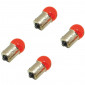 LIGHT BULB 12V 10W STANDART R10W FOOT BA15S - ORANGE (TURN LIGHTS) (x4) -REPLAY 3700948030066