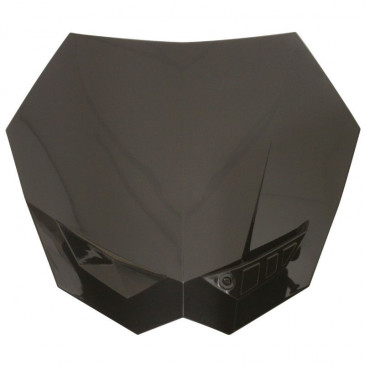 PLAQUE NUMERO/TETE DE FOURCHE 50 A BOITE UNIVERSEL REPLAY RIVALE NOIR SANS ECLAIRAGE (AVEC FIXATIONS) 3700948040263