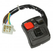 HANDLEBAR SWITCH FOR MBK 50 BOOSTER 2000>, NG 2000> STUNT 2000>/YAMAHA 50 BWS 2000>, BW BUMP 2000>, SLIDER 2000> -LEFT- -SELECTION P2R- 3700948046883