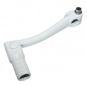 SELECTEUR DE VITESSE REPLAY POUR MINARELLI 50 AM6/MBK 50 X LIMIT, X POWER/YAMAHA 50 DTR, TZR/PEUGEOT 50 XP6 ALU BLANC (PLIABLE) 3700948039946