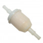 FUEL FILTER CYLINDRICAL Ø 6/8 -MADE IN FRANCE- (SOLD BY UNIT)