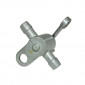 ROBINET ESSENCE MOTO DIRT/QUAD FIXATION SUR CADRE (DIAM 8 mm) -P2R- 3700948091821