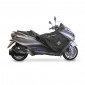 TABLIER COUVRE JAMBE TUCANO POUR PIAGGIO 125-350-500 X10 2012> (R096-X) (TERMOSCUD) (SYSTEME ANTI-FLOTTEMENT SGAS) 8026492118681