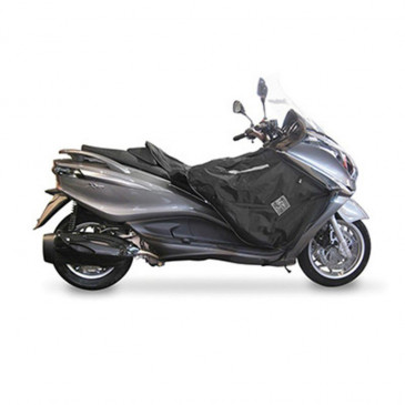 TABLIER COUVRE JAMBE TUCANO POUR PIAGGIO 125-350-500 X10 2012> (R096-X) (TERMOSCUD) (SYSTEME ANTI-FLOTTEMENT SGAS) 8026492118681