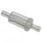 FUEL FILTER MALOSSI CYLINDRICAL TRANSPARENT Ø 8mm (SOLD BY UNIT) 3700948135693