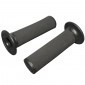 GRIP- PROGRIP ON ROAD 722 SINGLE DENSITY FOAM BLACK 125mm CLOSED END (PAIR) (ROAD BIKE) 0801766022301