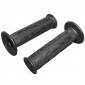 REVETEMENT POIGNEE PROGRIP MOTO ON ROAD 723 SIMPLE DENSITE NOIR CLOSED END 125mm CLOSED END (PAIRE)