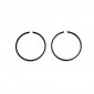 PISTON RING FOR SCOOT MALOSSI IRON CAST FOR MBK 50 BOOSTER, NITRO/YAMAHA 50 BWS, AEROX/PEUGEOT 50 TKR/PIAGGIO 50 ZIP 2STROKE , TYPHOON/GILERA 50 STALKER/APRILIA 50 SR/MALAGUTI 50 F10 (SOLD PER PAIR) 3700948132975