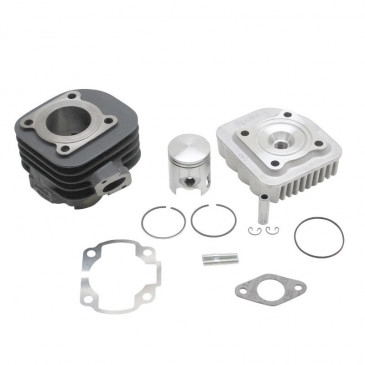 HAUT MOTEUR SCOOT POLINI FONTE POUR MBK 50 OVETTO 2T, MACH G/YAMAHA 50 NEOS 2T, JOG/APRILIA 50 SR/MALAGUTI 50 F10, F12 (166.0093)