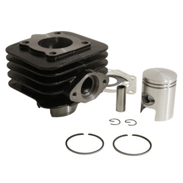 CYLINDER FOR SCOOT SUZUKI 50 KATANA L.C./APRILIA 50 SR 2002>2004 L.C. -P2R CAST IRON + GRAPHITE PISTON- 3700948020814