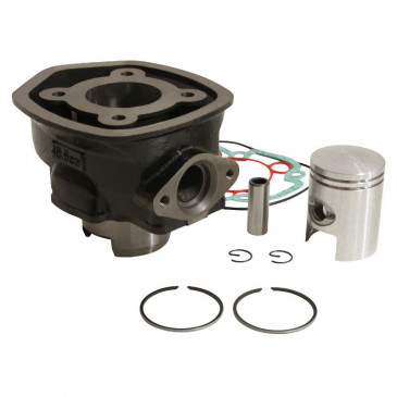 CYLINDER FOR SCOOT PIAGGIO 50 ZIP 4 Stroke, LIBERTY 4 Stroke, FLY 4 Stroke, VESPA ET4, VESPA LX 4 Stroke/DERBI 50 ATLANTIS 4 Stroke, BOULEVARD 4 Stroke/APRILIA 50 SCARABEO 4 Stroke -P2R CAST IRON PREMIUM- 3700948020784